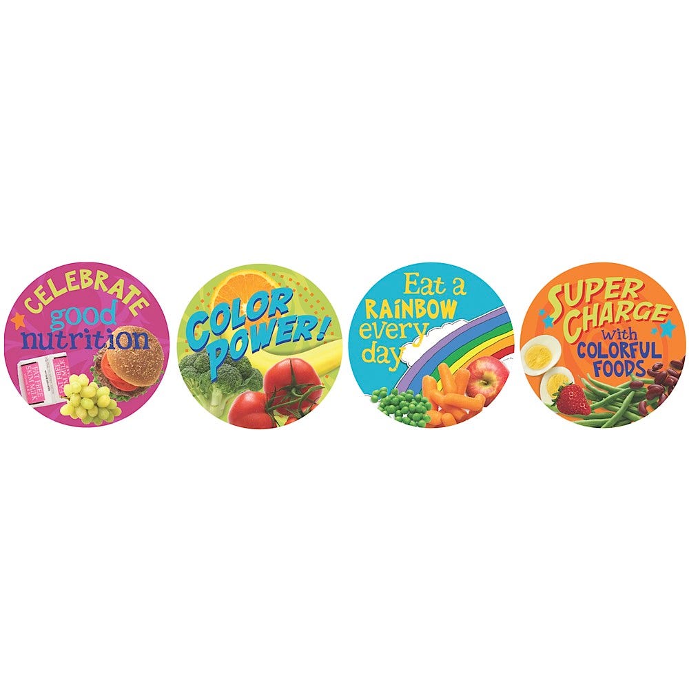 Celebrate Good Nutrition Stickers