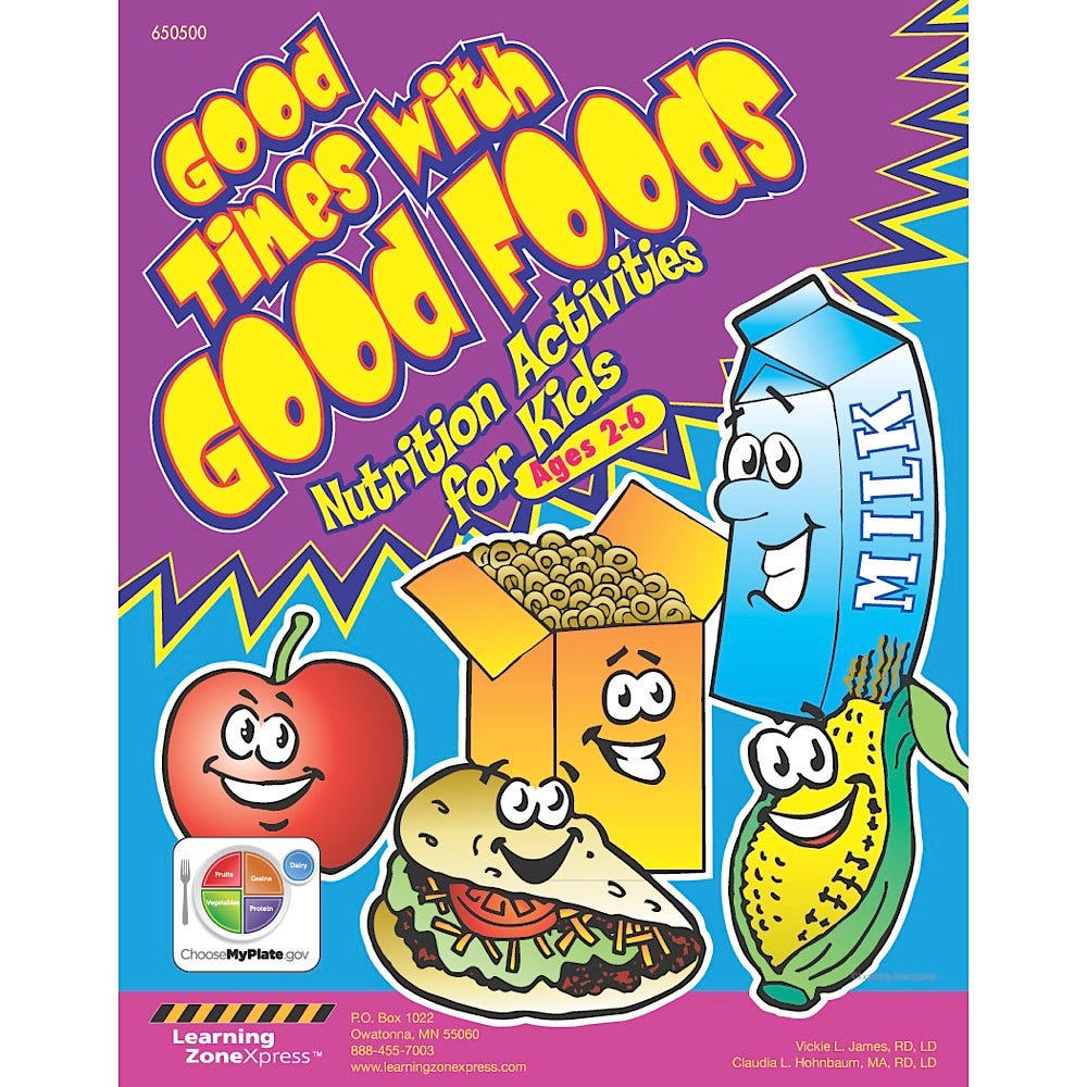 Good Times with Good Foods Activity Book (Ages 2-6)