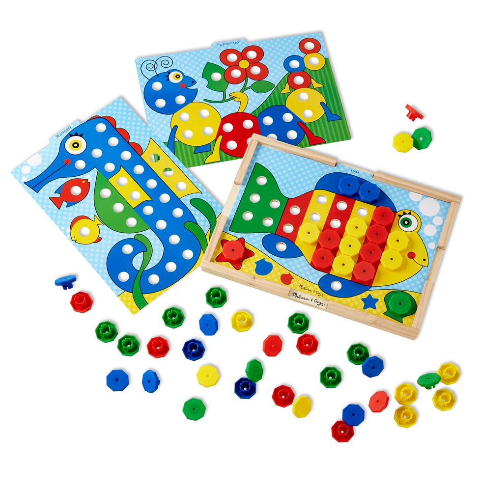 Melissa & Doug Sort and Snap Color Match