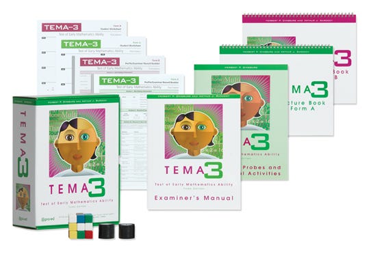 TEMA-3: Test of Early Mathematics Ability - Third Edition