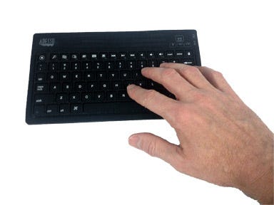 Bluetooth Mini-Keyboard with Keyguard