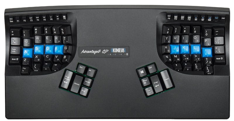 Advantage2 Contoured Keyboard - Switchable