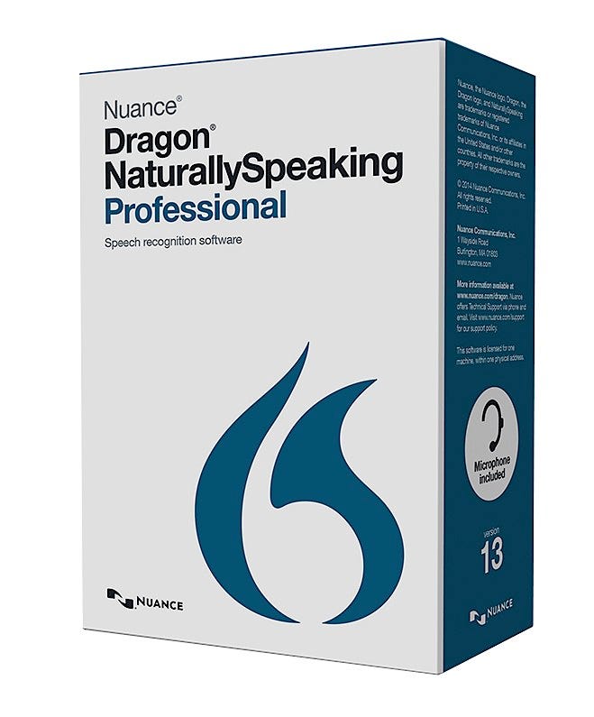 Dragon NaturallySpeaking 13 Professional