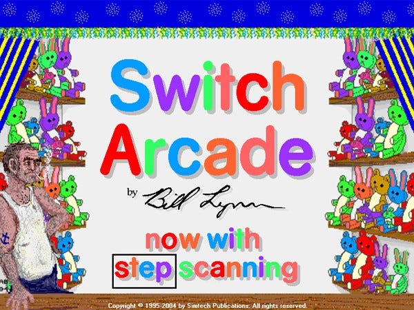 Single Switch Software Collection for Teens
