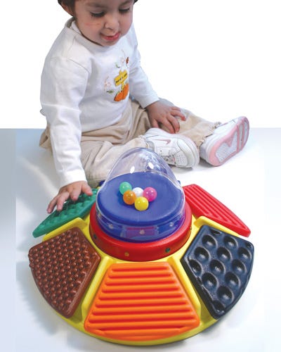 Enabling Devices Textured Carousel Busy Box