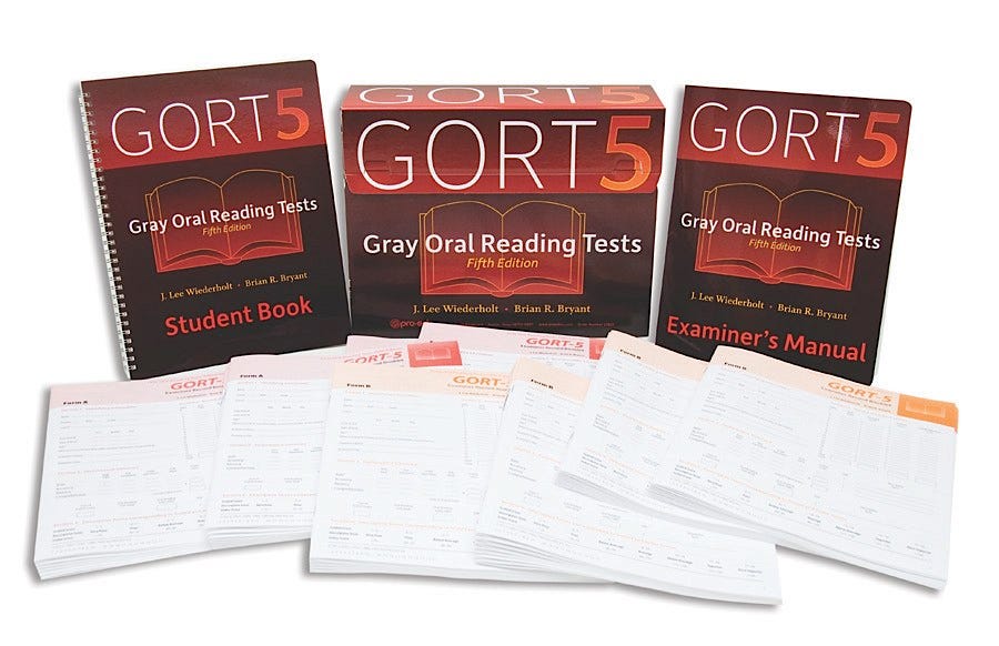 GORT-5: Gray Oral Reading Test - Fifth Edition