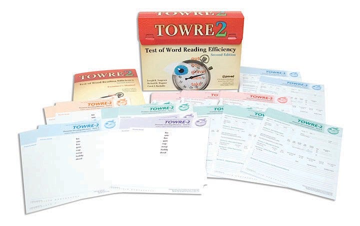 TOWRE-2: Test of Word Reading Efficiency - Second Edition