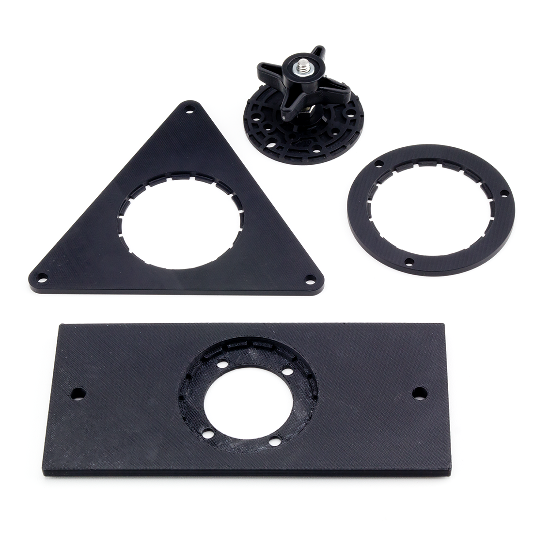 Mounting Systems with Universal Mounting Plate