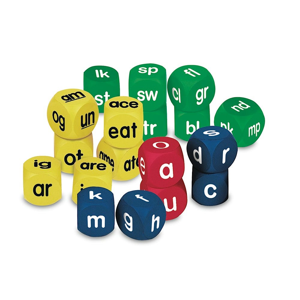 Phonics Cube Set