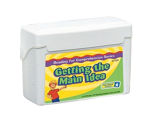 Reading for Comprehension Card Library