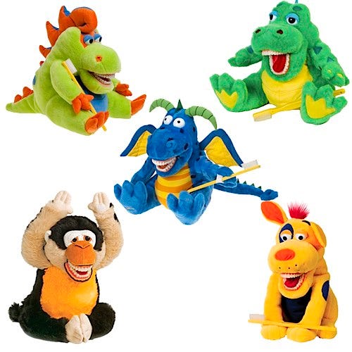 StarSmilez Large Oral Health Plush Teaching Puppets