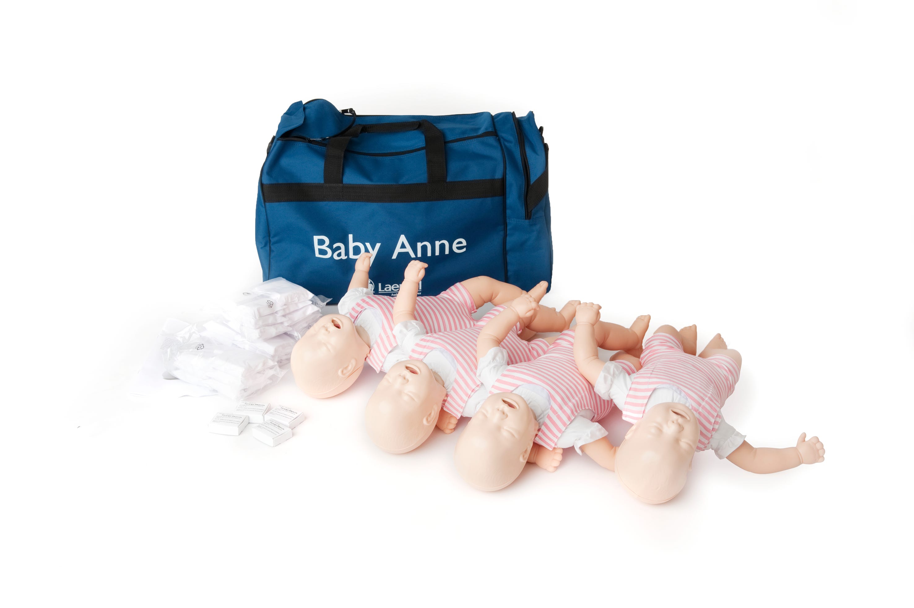 Laerdal Baby Anne With Soft Pack - Light Skin, 4-Pack