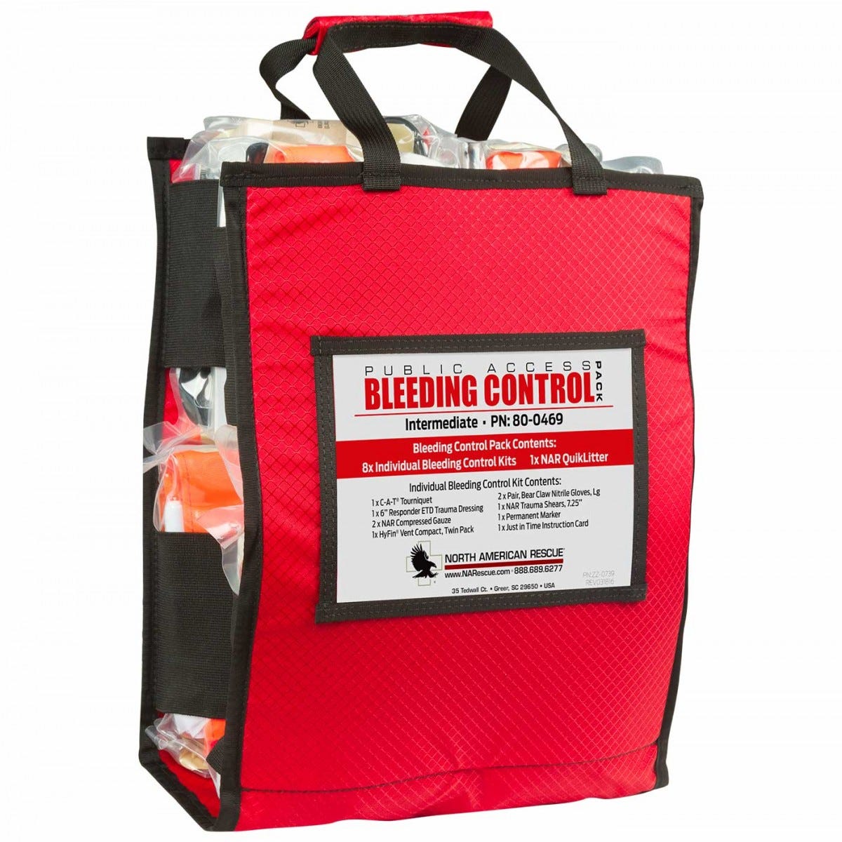 Public Access Intermediate Bleeding Control Station - Vacuum Sealed