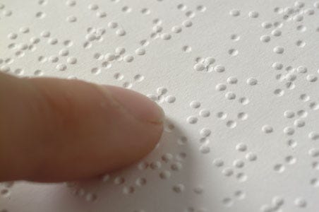 Continuous Feed Braille Paper