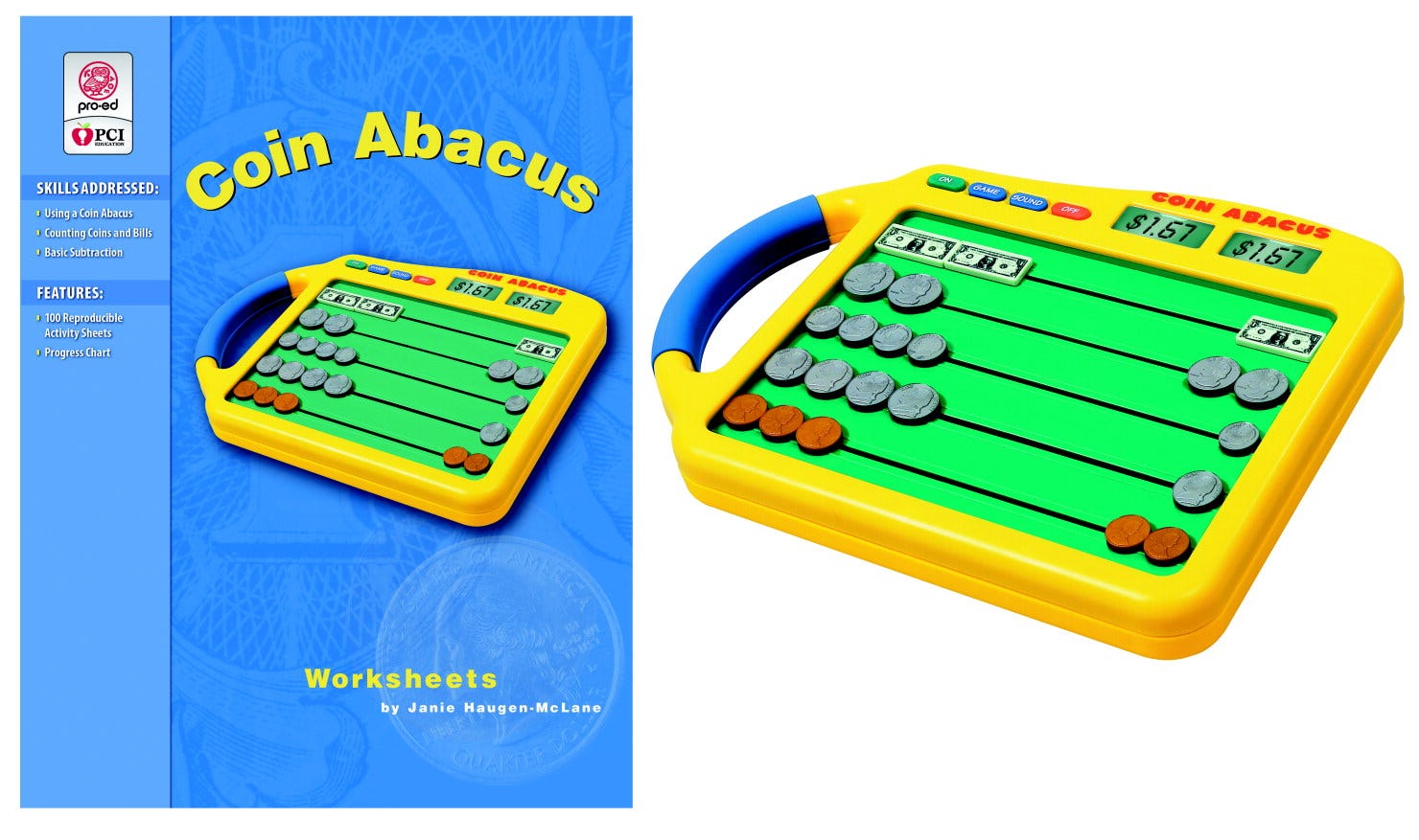 Coin Abacus and Worksheets