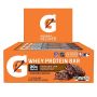 Front view of case of 12 Chocolate Chip Gatorade Whey Protein Bars thumbnail