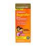 Front view of 4 oz bottle of Grape Flavored GoodSense Child Ibuprofen thumbnail