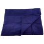 Washable Weighted Blanket 30" x 40" 5 lbs. Blue Flannel thumbnail