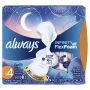 Always Infinity Overnight Pads, Size 4, 14/pack, always, pad thumbnail