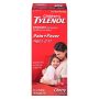 Front view of box of 4 oz bottle of Cherry Blast Tylenol Children Pain Reliever 160mg/5mL  thumbnail