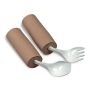 Pediatric Easy  Grip Cutlery SetPediatric Easy  Grip Fork and Spoon thumbnail