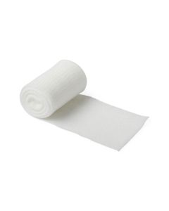 SKU 1048550 Front View of Partially Unrolled Medline Sterile Conforming Gauze Bandage; 2"