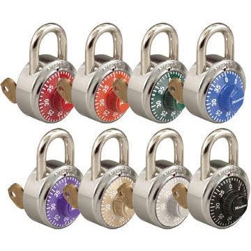 Master® Combination Locks with Key