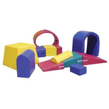 10 Piece Foam Tumbling Shape Set