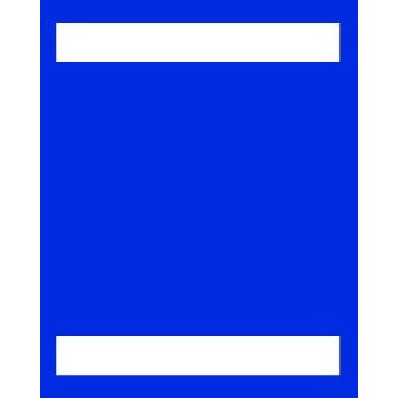Removable Velcro® Backed Wall Mats: 2'W x 6'H
