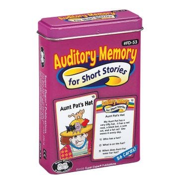 Auditory Memory For Short Stories