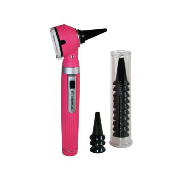 Conventional Mini Otoscope, Pink