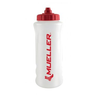 Mueller Quart Water Bottle, Red Lid