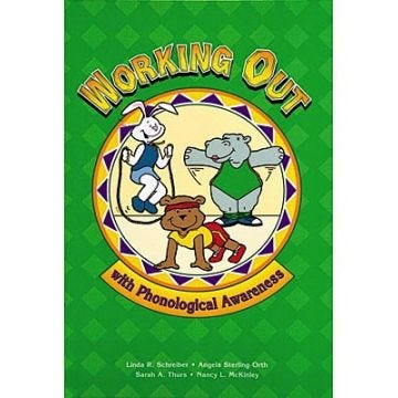 Working Out with Phonological Awareness Book