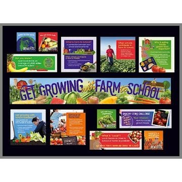 Get Growing with Farm to School Bulletin Board Kit
