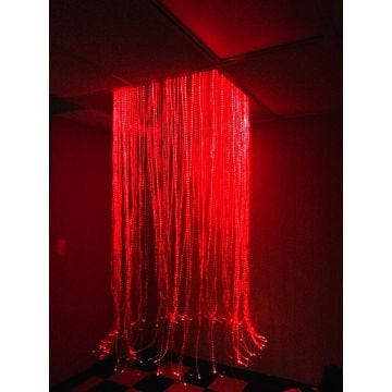 Superactive LED Fiber Optic Shower