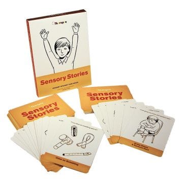 Sensory Stories Strategy Card Decks, sensory cards