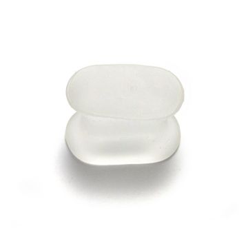 Dr. Jill's Extra Wide Hourglass Gel Toe Spreaders, Premier Gel, 100% Silicone