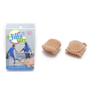 Dr. Jill's Toe Digital Corn Pads - Gel and Fabric
