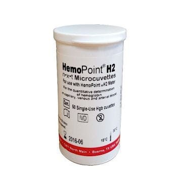 Hemopoint H2 Microcuvettes, 100/bx