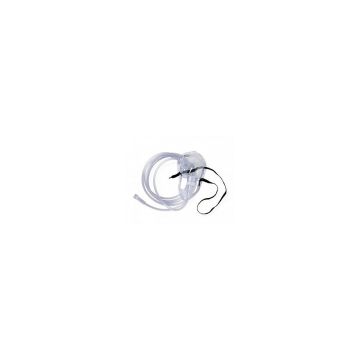 Pediatric Disposable Oxygen Mask, Non-Rebreather, High Concentration, 7' Tubing