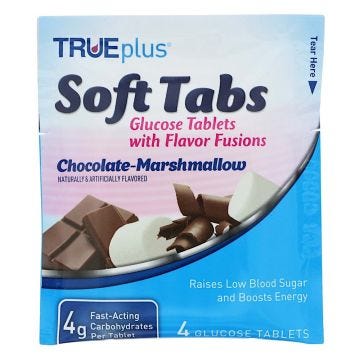 Trueplus Soft Tabs, Chocolate Marshmallow, 4/ct