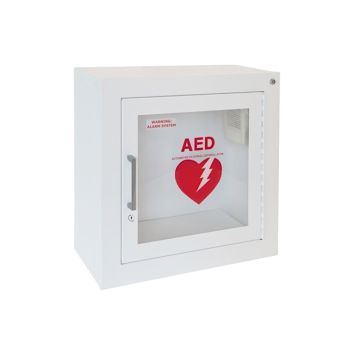 Surface Mount AED Wall Cabinet with Lock
