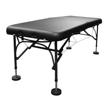 Side angle of The Sport Portable Aluminum Treatment Table