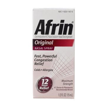 Afrin Original Nasal Spray, 15 mL