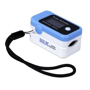 Front view of Standard Baseline Fingertip Pulse Oximeter
