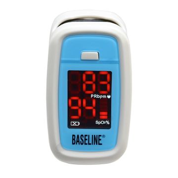 Front view of Standard Baseline Fingertip Pulse Oximeter