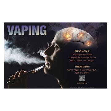 Vaping Prognosis and Treatment Poster