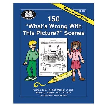 150 What's Wrong With This Picture? Scenes Book