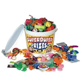 Super Duper Prize Bucket