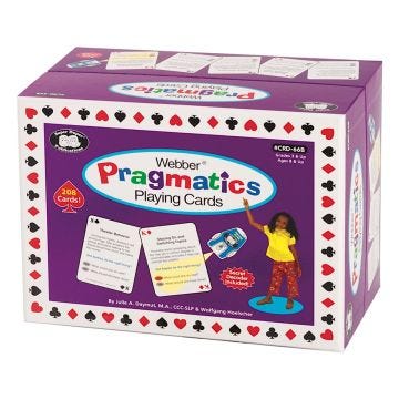 Webber Pragmatics Playing Cards 4 Decks
